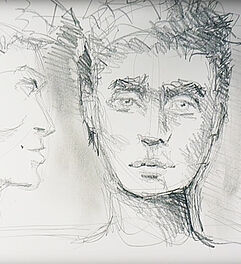 Gesicht zeichnen lernen - Werk: Sebastian Gothe