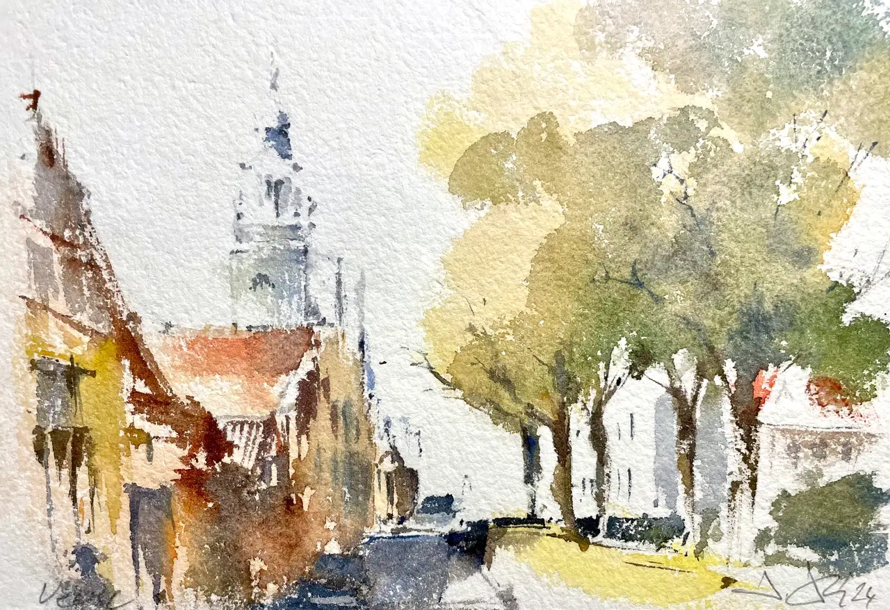 Aquarell von Sebastian Schön