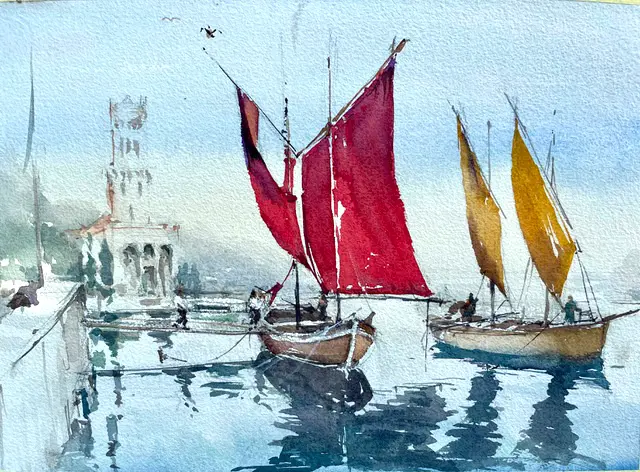Aquarell von Sebastian Schön
