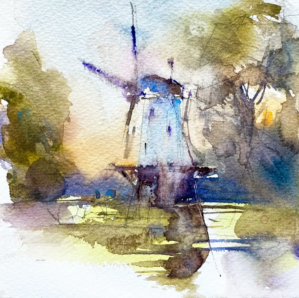 Aquarell von Sebastian Schön