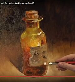 Ölmalerei Öl malen lernen untermalen Werk: Schmincke