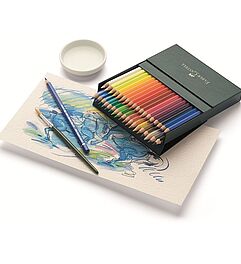 Tipps zum Malen und Zeichnen Lernen, Aquarellstifte, Foto: Faber Castell