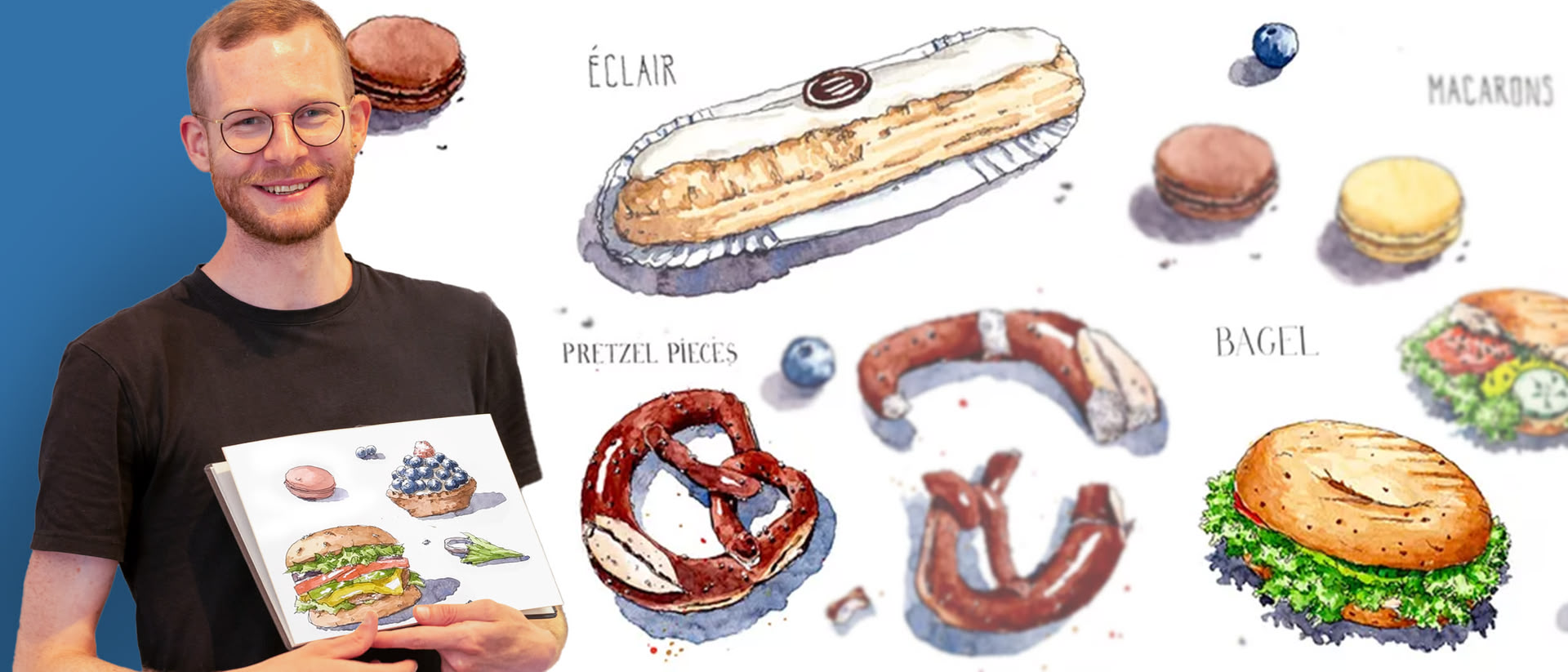 Header Danny Hawk Food Sketching