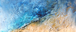 Abstrakte Acrylmalerei  von Christina Jehne.