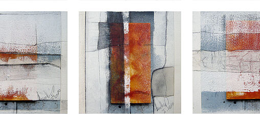 Zeitspuren – Verwandlung – Collage