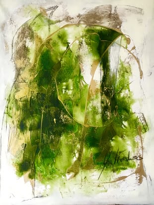 Abstraktes Kunstwerk von Anita Hörskens.