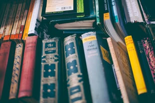 Photo by Clem Onojeghuo on Unsplash Bücher in einem Bücherregal