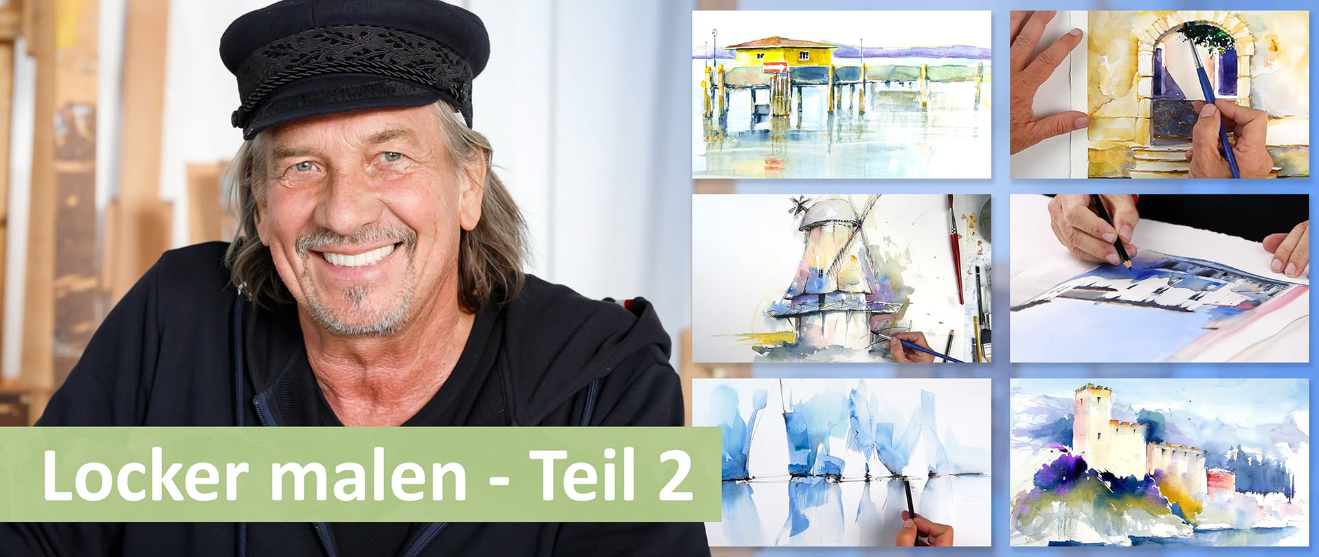 Thumbnail "Locker malen mit Gerd Ruhland" Teil 2