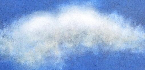 Himmel und Wolken malen in Acryl