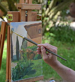 Öl malen lernen mit Thomas Beecht Foto: Thomas Beecht