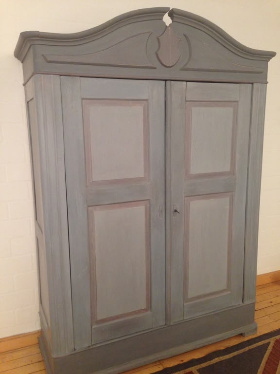 Fassmalerei, Möbelverdelung, Shabby Chic, Malen lernen, Malkurse, Acryl malen lernen, Werk: Heike Mörschel ein Schrank