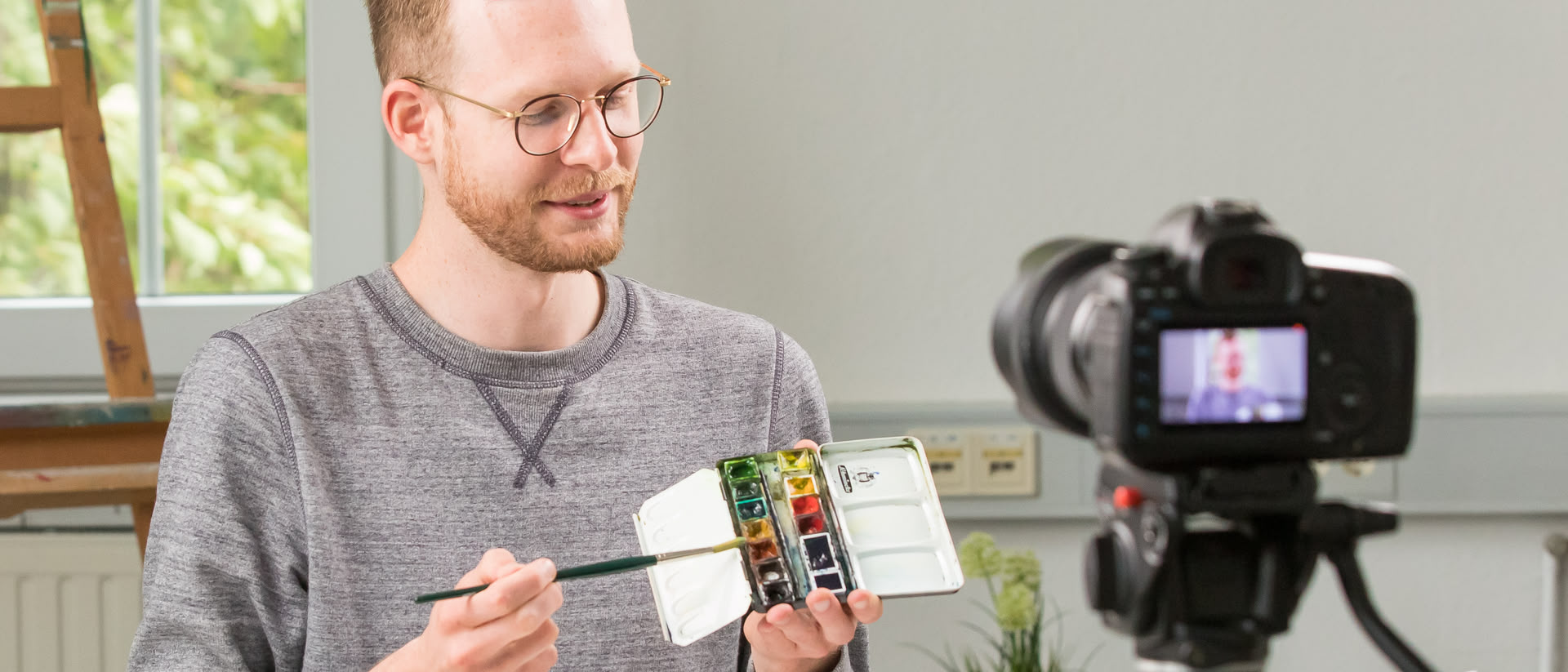 Set-Up eines Onlinekurses von Danny Hawk
