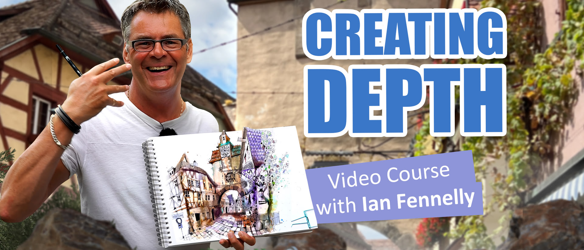 Thumbnail Ian Fennelly Videokurs "Creating Depth"