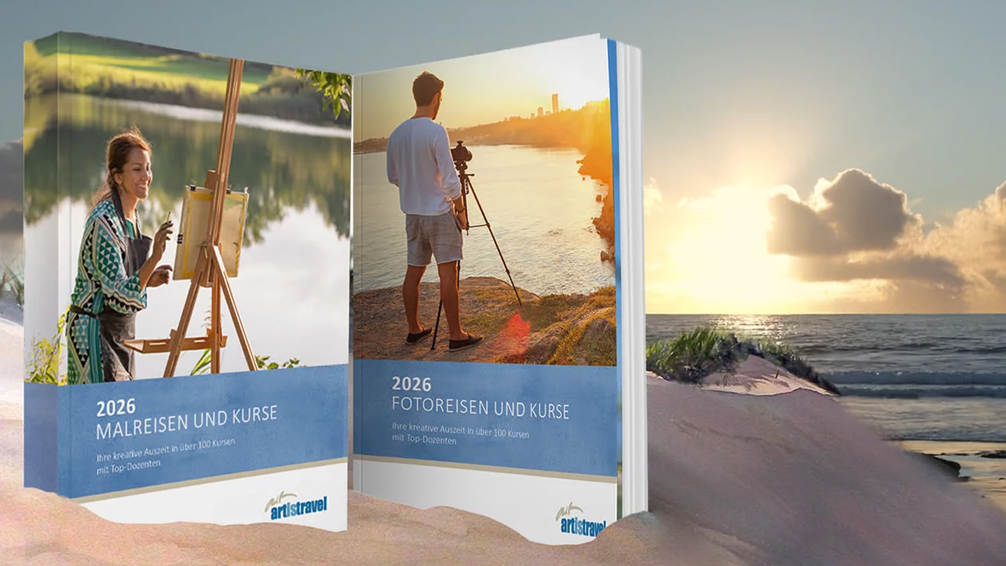 Malreisekatalog und Fotoreisekatalog 2026